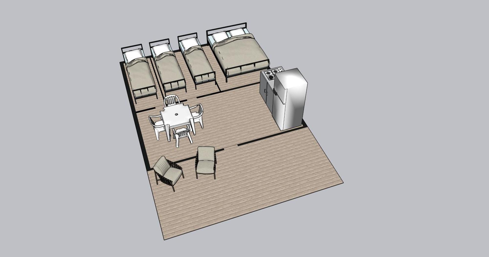 Easyatent Safari Tent Lanterna Červar-Porat Pokój zdjęcie